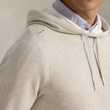 RLX Golf Pullover - RL Tour Pro Logo Tech Waffle Hoodie - Pebble FA25
