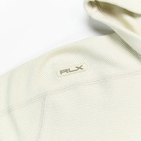 RLX Golf Pullover - RL Tour Pro Logo Tech Waffle Hoodie - Pebble FA25