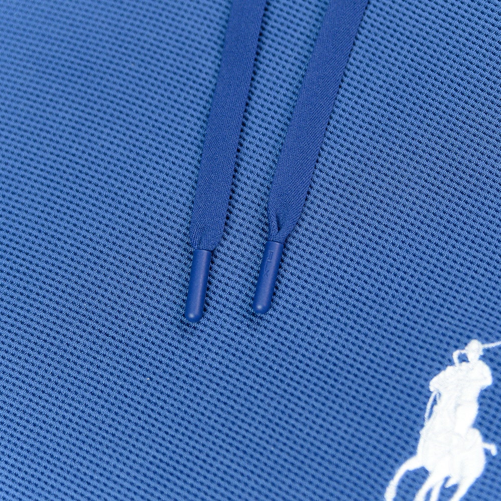 RLX Golf Pullover - RL Tour Pro Logo Tech Waffle Hoodie - Royal AW26