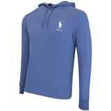 RLX Golf Pullover - RL Tour Pro Logo Tech Waffle Hoodie - Royal AW26