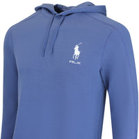 RLX Golf Pullover - RL Tour Pro Logo Tech Waffle Hoodie - Royal AW26