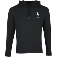 RLX Golf Pullover - RL Tour Pro Logo TW Hoodie - Black - White SS26
