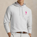 RLX Golf Pullover - RL Tour Pro Logo TW Hoodie - C. White - Fuchsia SS26
