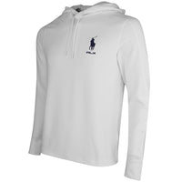 RLX Golf Pullover - RL Tour Pro Logo TW Hoodie - C. White - Navy SS26