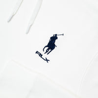 RLX Golf Pullover - RL Tour Pro Logo TW Hoodie - C. White - Navy SS26