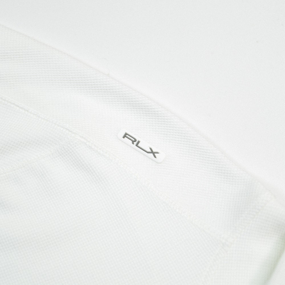 RLX Golf Pullover - RL Tour Pro Logo TW Hoodie - C. White - Navy SS26
