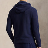 RLX Golf Pullover - RL Tour Pro Logo TW Hoodie - Navy - Fuchsia AW26