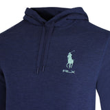 RLX Golf Pullover - RL Tour Pro Logo TW Hoodie - Navy - O. Green SS26