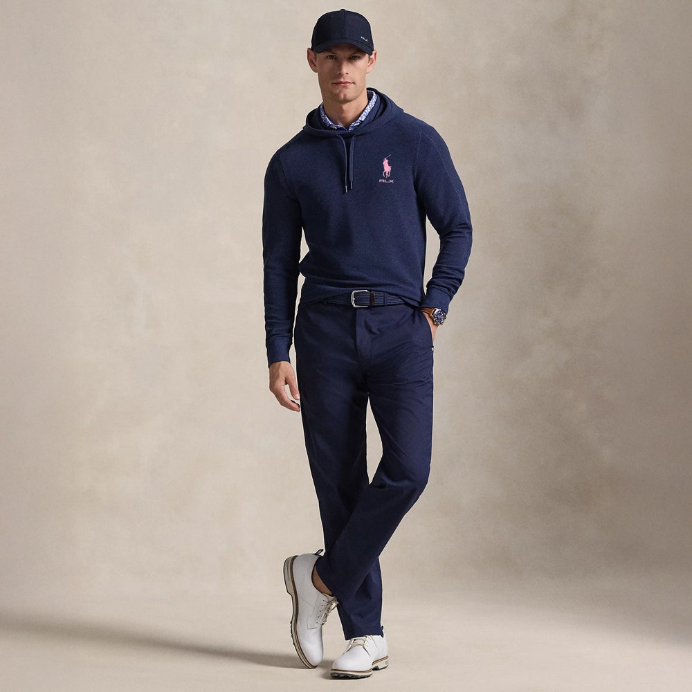 RLX Golf Pullover - RL Tour Pro Logo TW Hoodie - S. Navy SS26