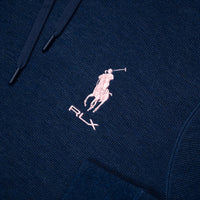 RLX Golf Pullover - RL Tour Pro Logo TW Hoodie - S. Navy SS26