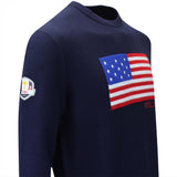 RLX Golf Pullover - Ryder Cup CoolMax Crew Neck - Team USA 2025
