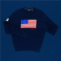 RLX Golf Pullover - Ryder Cup CoolMax Crew Neck - Team USA 2025