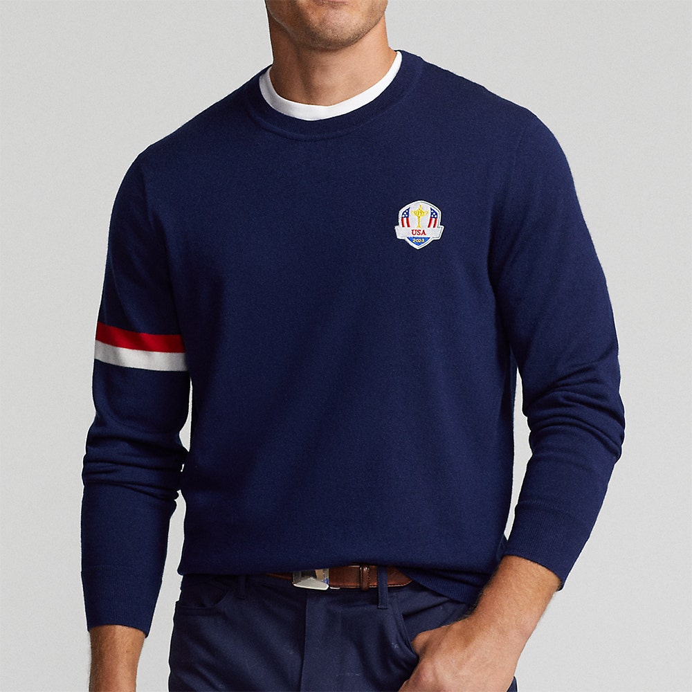 RLX Golf Pullover - Ryder Cup Merino Crew Neck - Team USA 2023