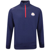 RLX Golf Pullover - Ryder Cup Quilted QZ - Team USA 2025