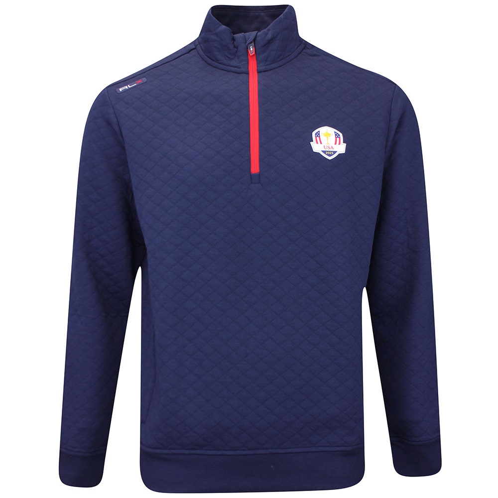 RLX Golf Pullover - Ryder Cup Quilted QZ - Team USA 2025