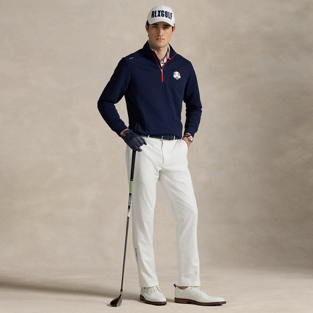 RLX Golf Pullover - Ryder Cup Quilted QZ - Team USA 2025