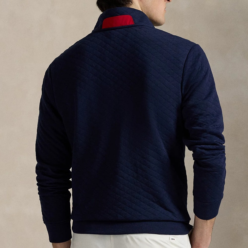 RLX Golf Pullover - Ryder Cup Quilted QZ - Team USA 2025