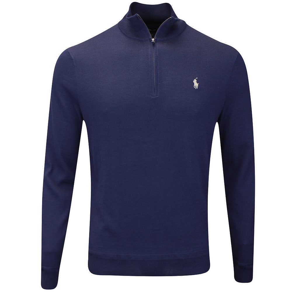 Golf Pullover Wool Blend QZ Refined FA25