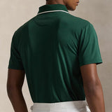 RLX Golf Shirt - Airtech Bear Logo Pique - Moss Agate SS26