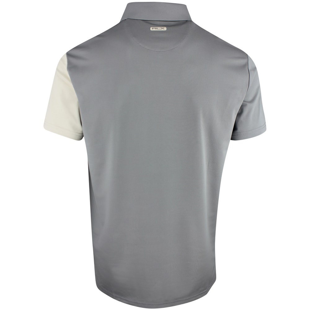 RLX Golf Shirt - Colourblock Airtech Pique - Basic Sand SS26 ...