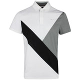 RLX Golf Shirt - Colourblock Airtech Pique - Peak Grey SS26