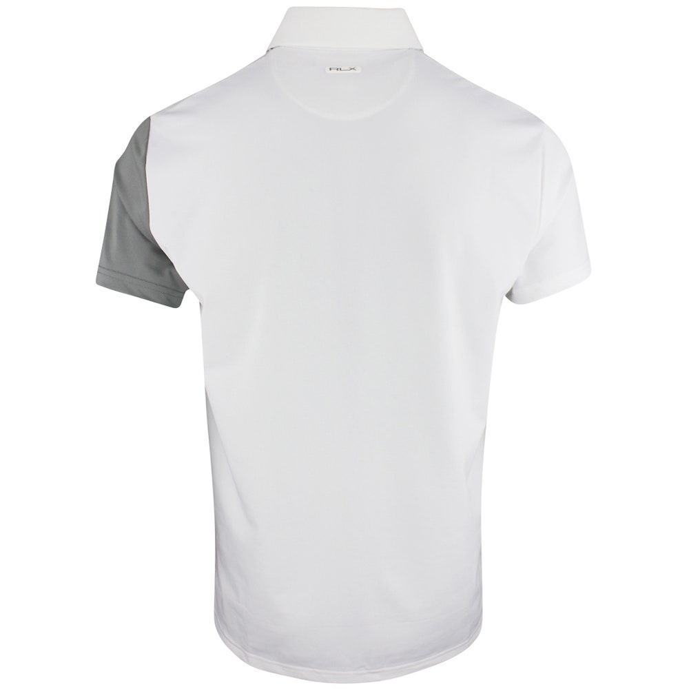 RLX Golf Shirt - Colourblock Airtech Pique - Peak Grey SS26