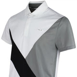 RLX Golf Shirt - Colourblock Airtech Pique - Peak Grey SS26