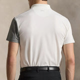 RLX Golf Shirt - Colourblock Airtech Pique - Peak Grey SS26