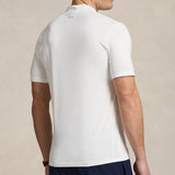 RLX Golf Shirt - Peached Airflow Mock Neck - Ceramic White SS25