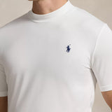 RLX Golf Shirt - Peached Airflow Mock Neck - Ceramic White SS25