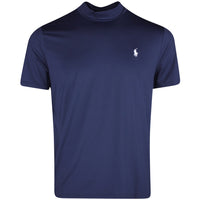 RLX Golf Shirt - Peached Airflow Mock Neck - Refined Navy SS25