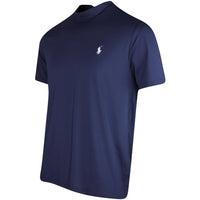 RLX Golf Shirt - Peached Airflow Mock Neck - Refined Navy SS25