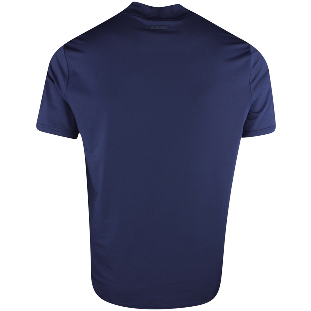 RLX Golf Shirt - Peached Airflow Mock Neck - Refined Navy SS25