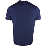 RLX Golf Shirt - Peached Airflow Mock Neck - Refined Navy SS25