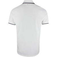 RLX Golf Shirt - Performance Pique QZ Polo - Ceramic White SS25