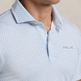 RLX Golf Shirt - Printed Airflow - Blue Crossed Clubs AW24