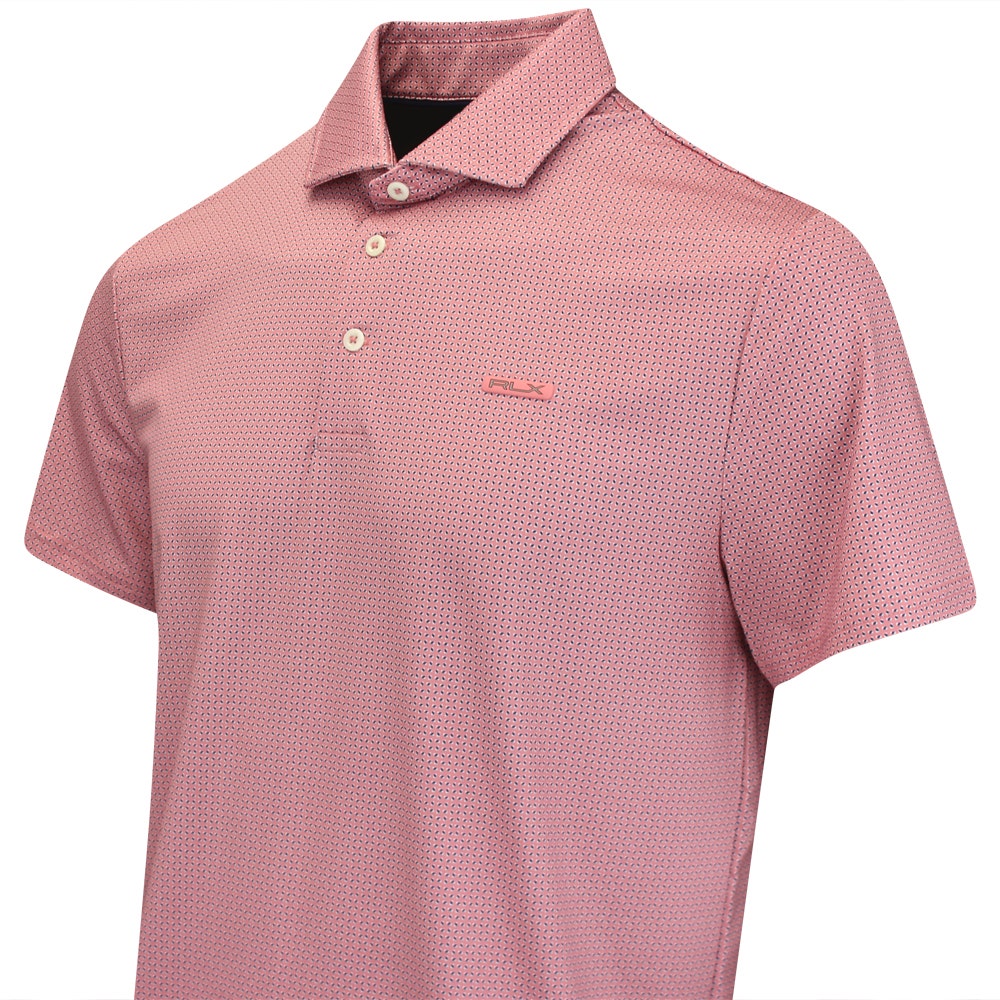 RLX Golf Shirt - Printed Airflow Polo - Petal Boxes FA25