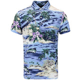 RLX Golf Shirt - Printed Airflow Polo - Tropical Haven FA25