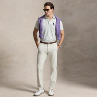 RLX Golf Shirt - RL Tour Pro Logo Botanic Deco - Lima Bean AW26