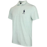 RLX Golf Shirt - RL Tour Pro Logo Botanic Deco - Lima Bean AW26