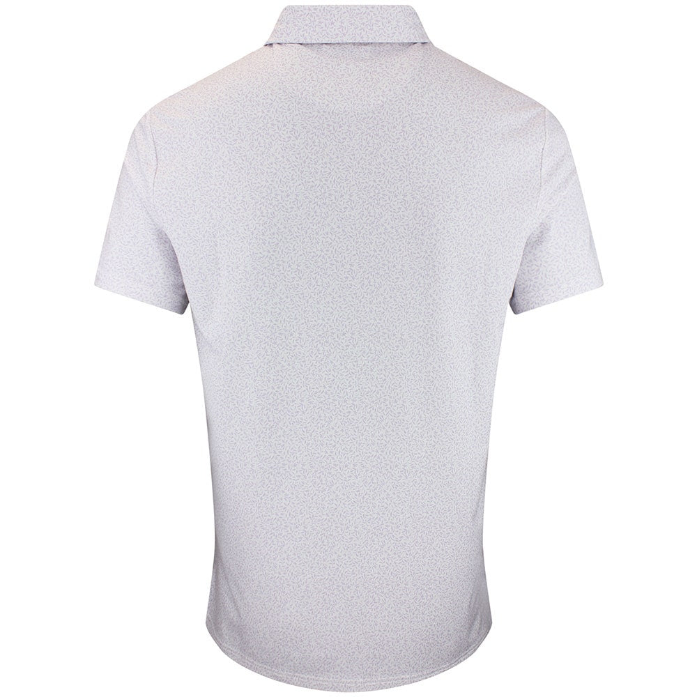 RLX Golf Shirt - RL Tour Pro Logo Botanic Deco - Lovely Lilac AW26