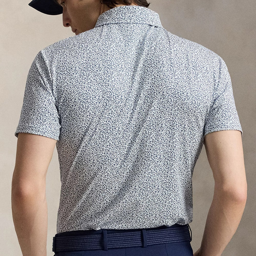 RLX Golf Shirt - RL Tour Pro Logo Botanic Deco - Old Royal AW26