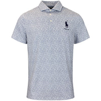 RLX Golf Shirt - RL Tour Pro Logo Botanic Deco - Old Royal AW26