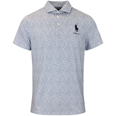 RLX Golf Shirt - RL Tour Pro Logo Botanic Deco - Old Royal AW26