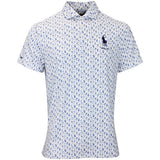 RLX Golf Shirt - RL Tour Pro Logo Chin Chin - Ceramic White SS26