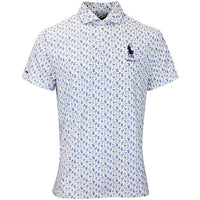 RLX Golf Shirt - RL Tour Pro Logo Chin Chin - Ceramic White SS26