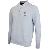 RLX Golf Shirt - RL Tour Pro Logo CoolMax LS - Blue Combo AW26