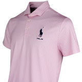 RLX Golf Shirt - RL Tour Pro Logo Divot Dot - Carmel Pink SS26