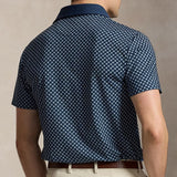 RLX Golf Shirt - RL Tour Pro Logo HL Foulard - Refined Navy AW26