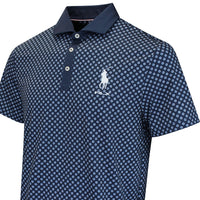 RLX Golf Shirt - RL Tour Pro Logo HL Foulard - Refined Navy AW26